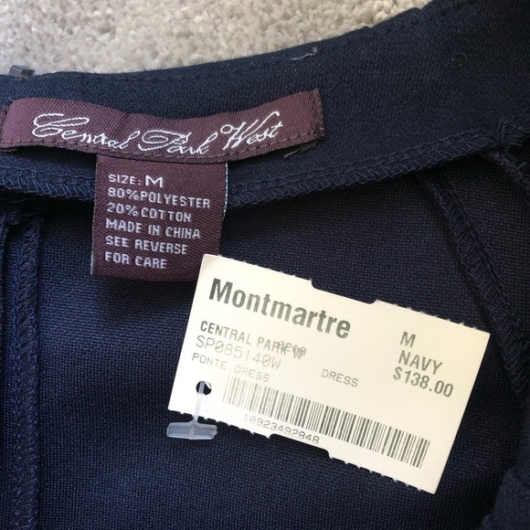 Central Park West Revolve Seamed Ponte Dress NWT - Picture 7 of 9